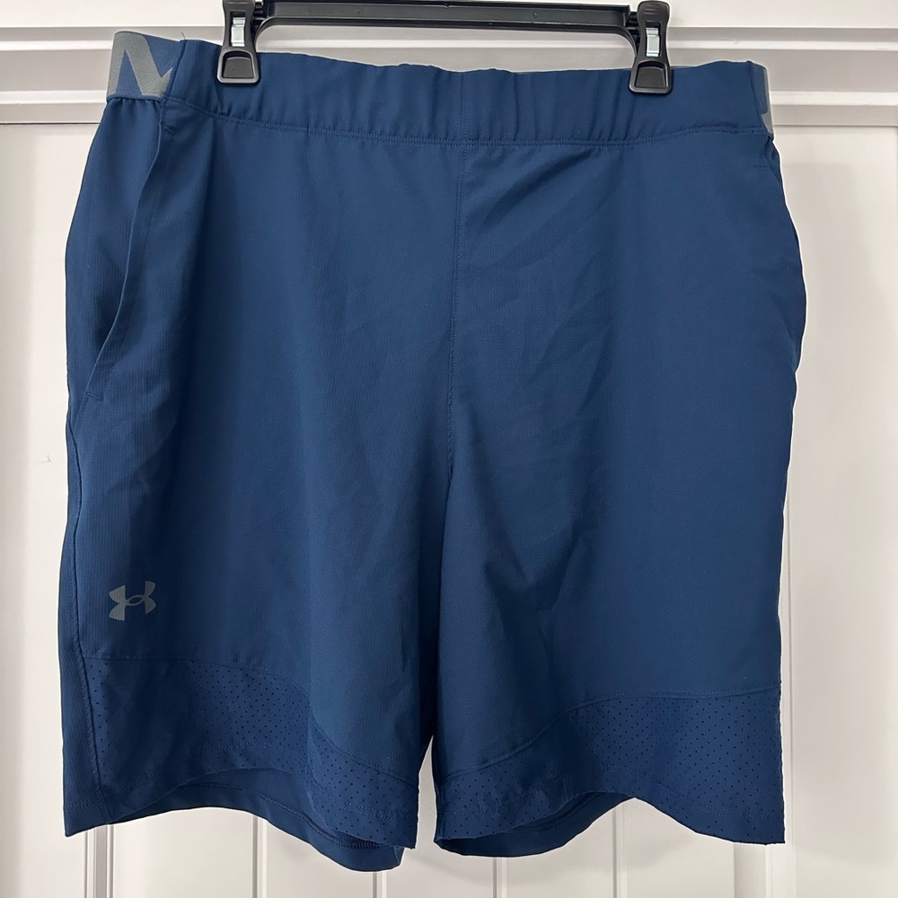 Under Armour Navy Blue Athletic Shorts